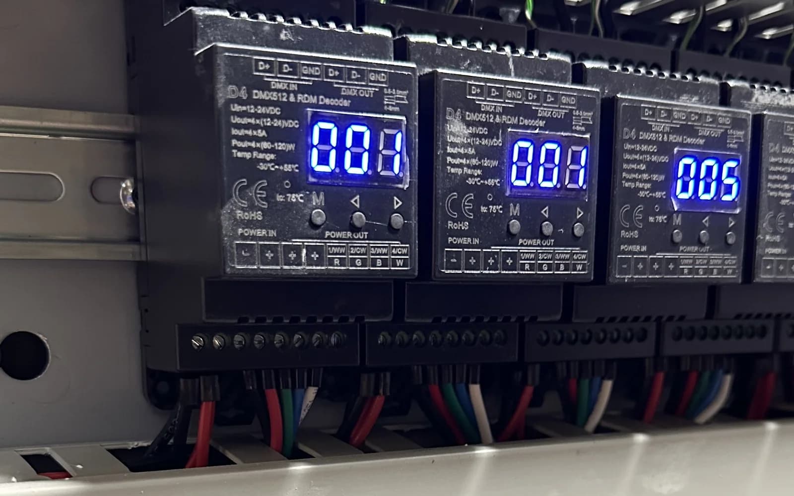 DMX LED Lighting via Lutron · United Kingdom · MK Iconic Solutions project