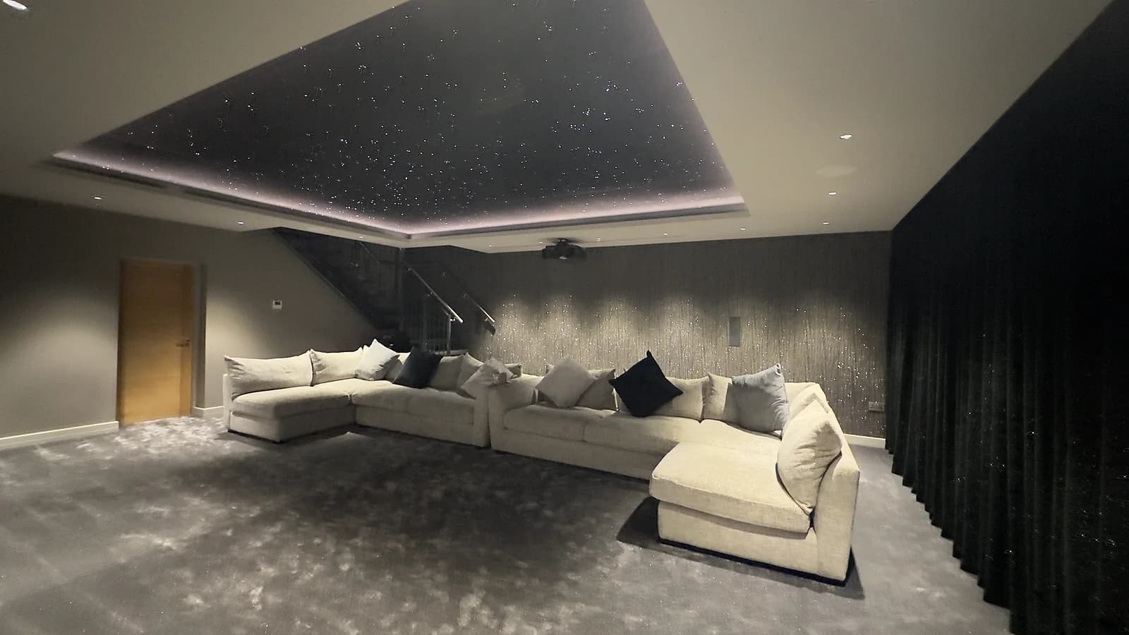 Dolby Atmos Cinema Room · Cheshire, UK · MK Iconic Solutions project
