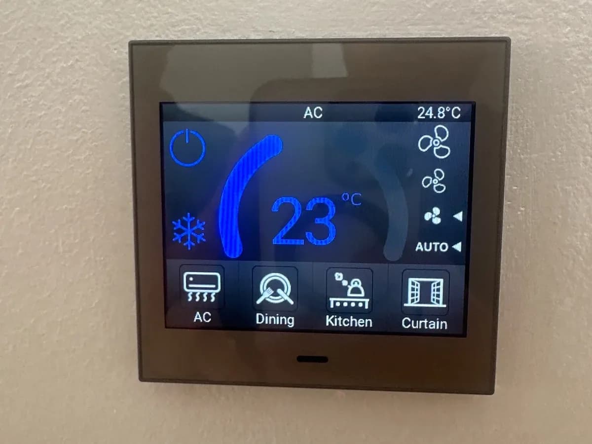 Room-by-room air conditioning control on KNX after the rescue