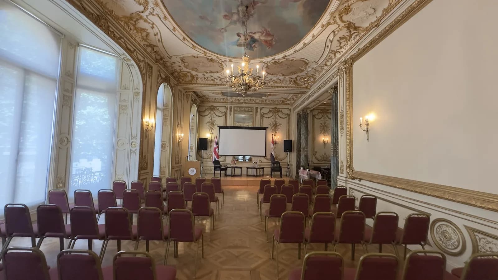 Embassy Lighting Upgrade · Mayfair, London · MK Iconic Solutions