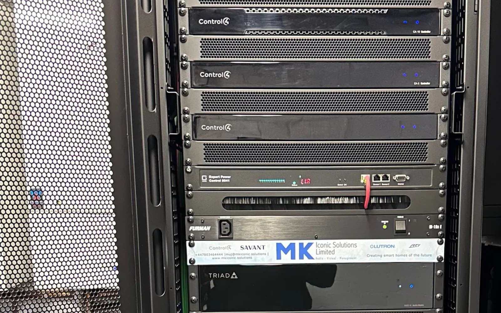 London Control4 Upgrade & Rebuild · London, UK · MK Iconic Solutions project