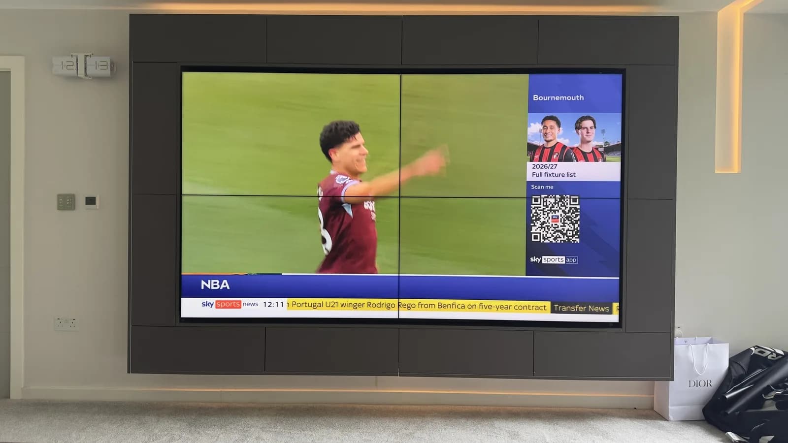 2×2 Video Wall · United Kingdom · MK Iconic Solutions project