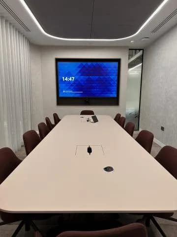 Wall-mounted interactive display